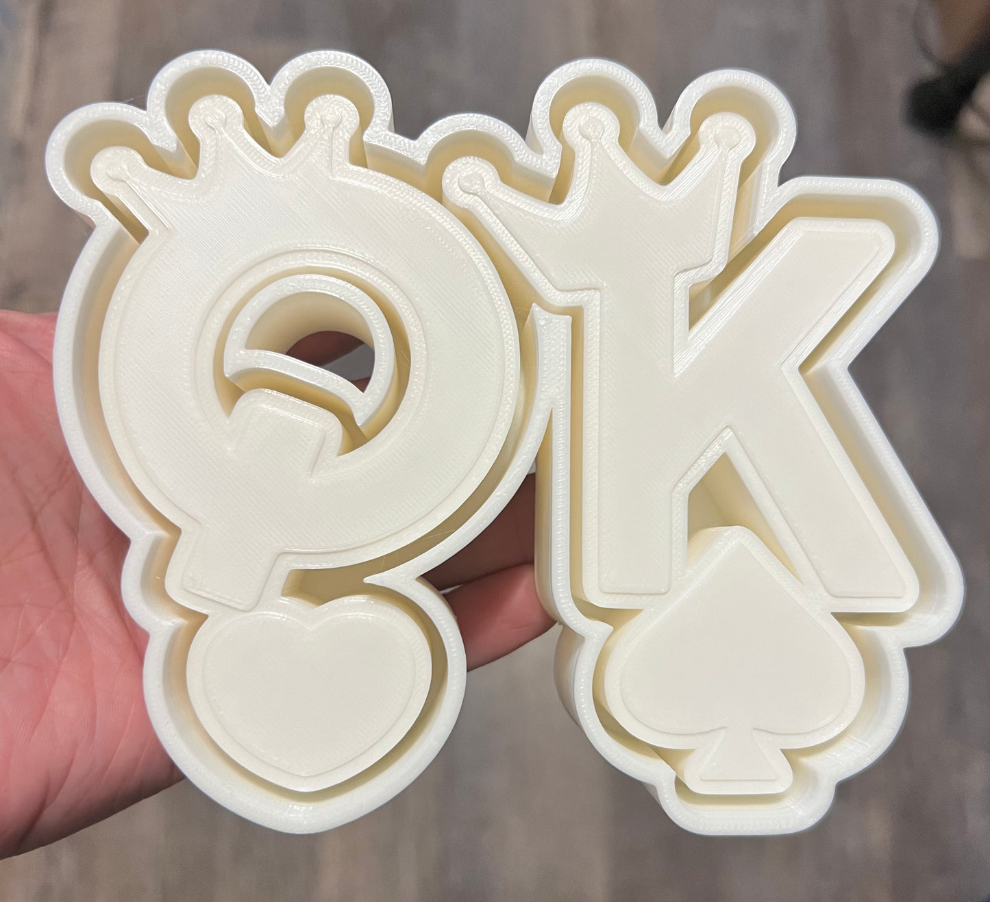 {queen king} Silicone Mold