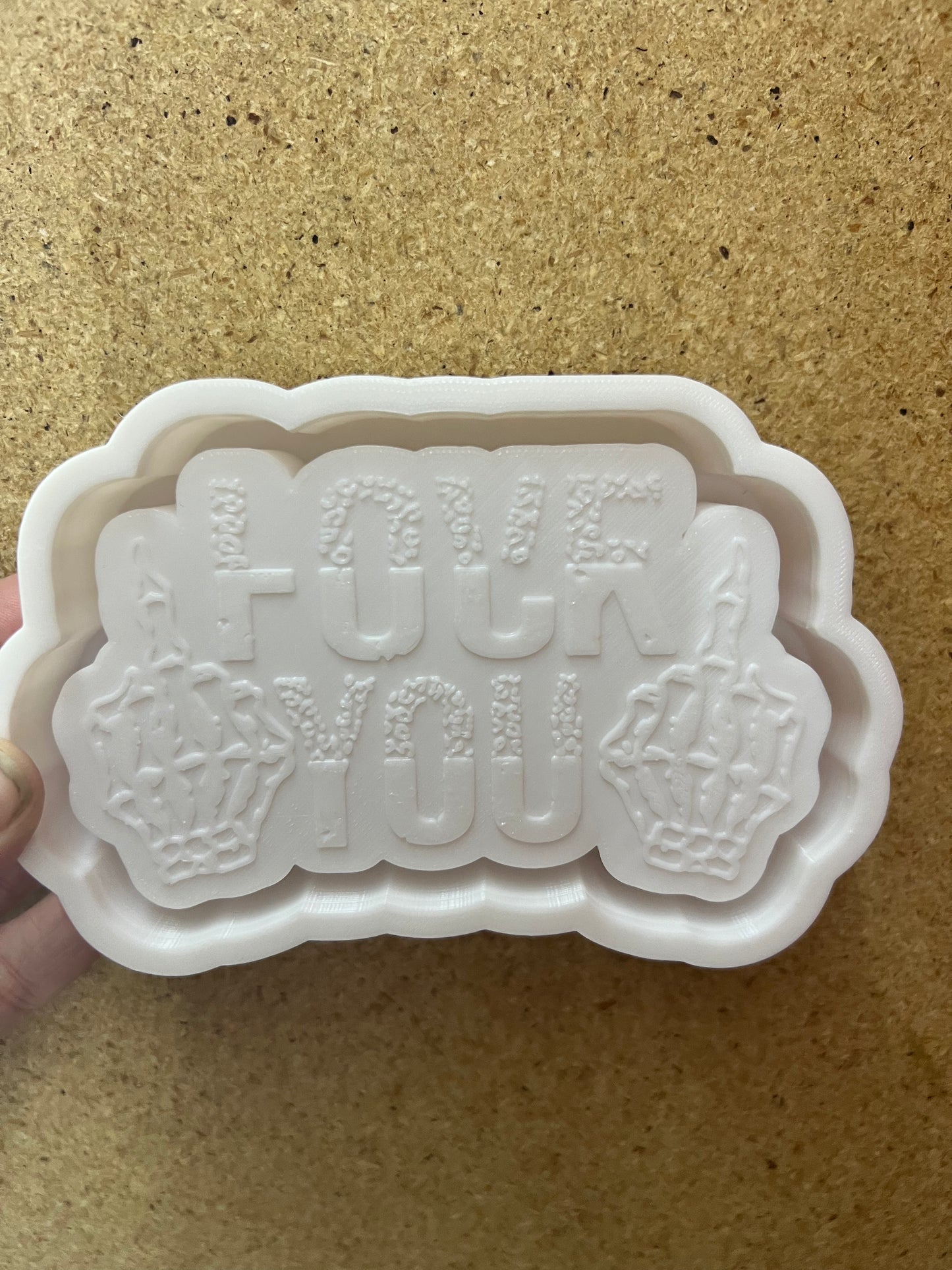 {love/f*ck you} Silicone Mold