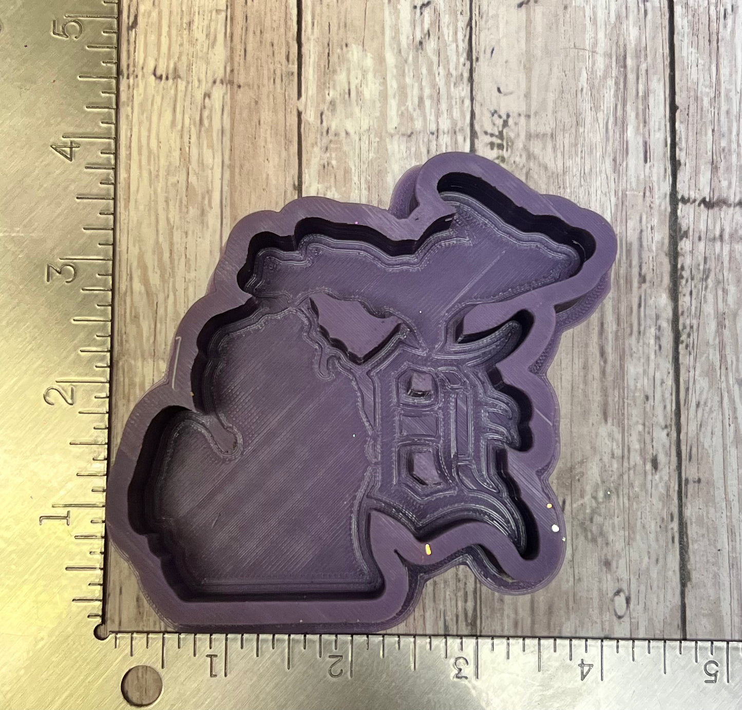 { Detroit Michigan } Silicone Mold
