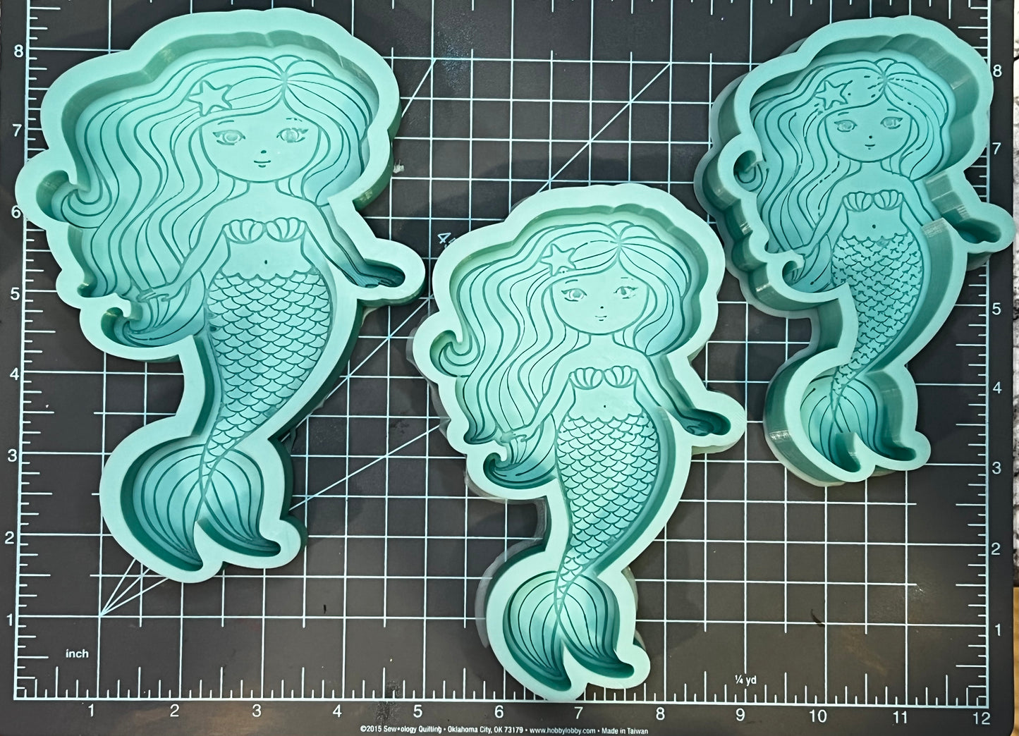 {Mermaid} Silicone Mold
