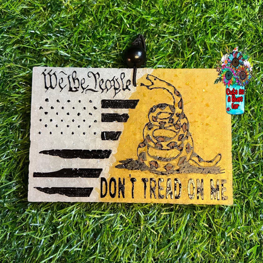 We the people / Don't tread} Silicone Mold – Frazier's Little Shoppe