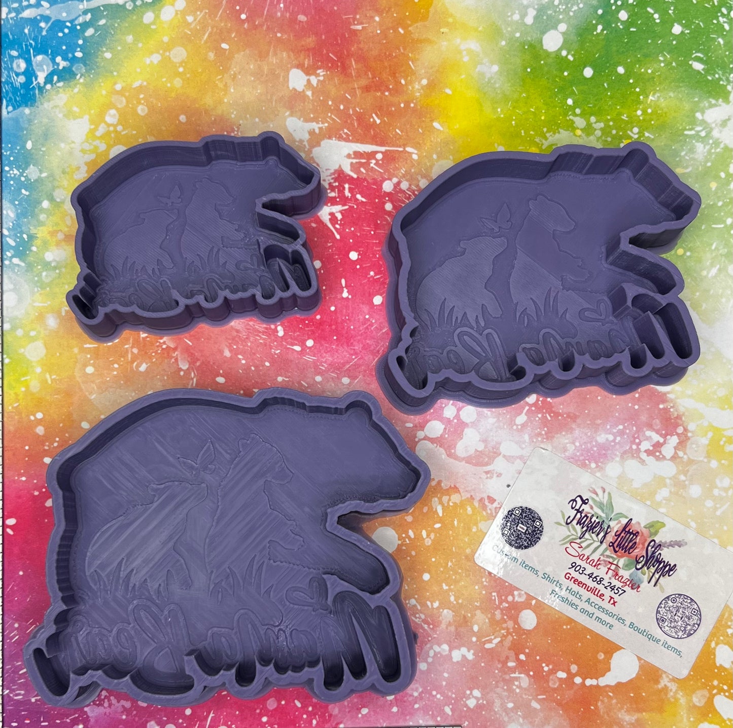 { Mama bear } Silicone Mold