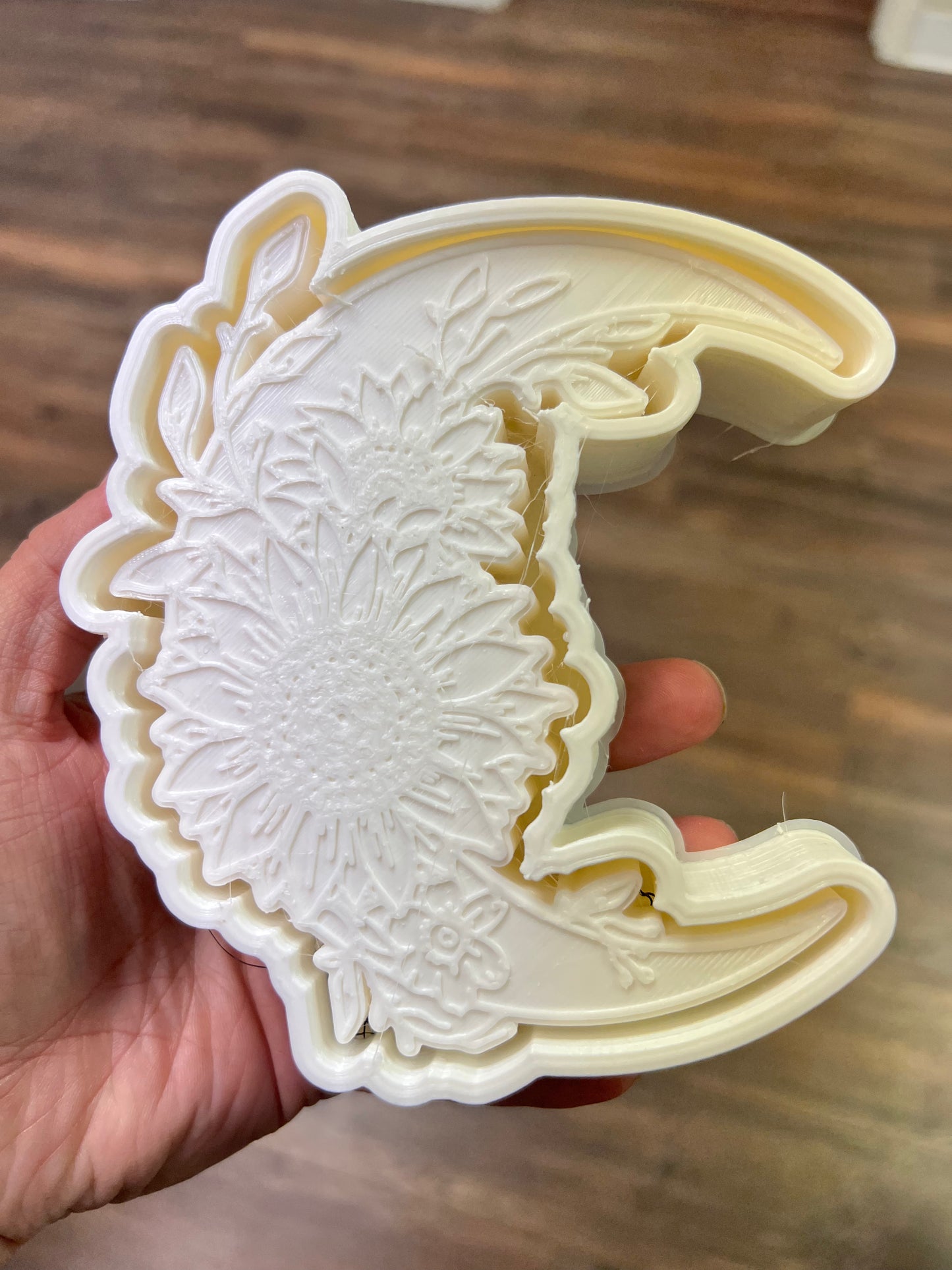 {moon sunflower} Silicone Mold