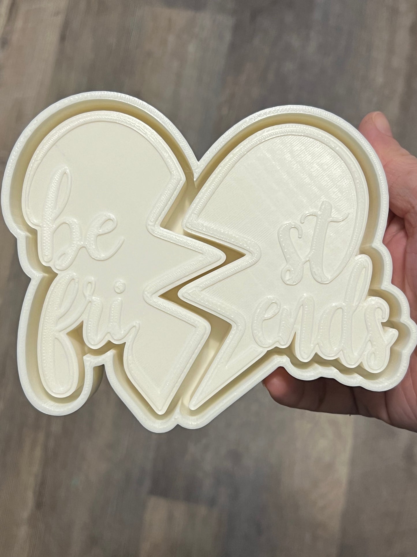 {best friends} Silicone Mold