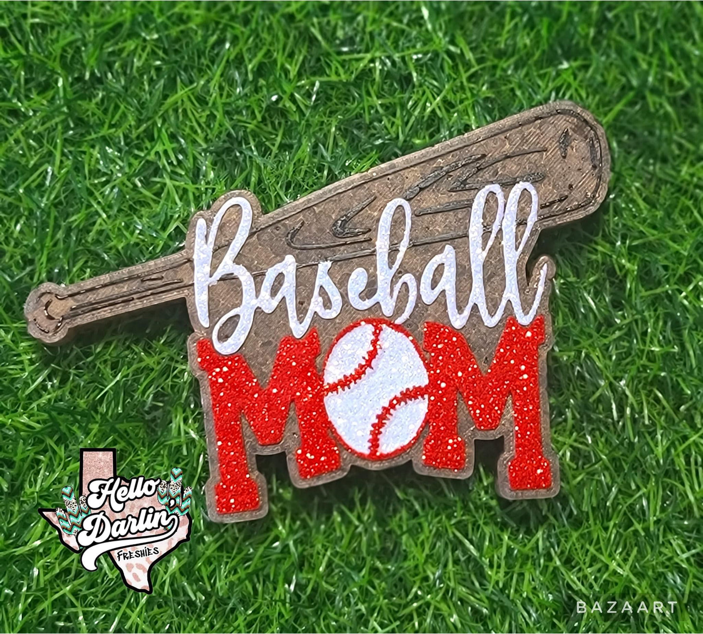 { Baseball mom } Silicone Mold