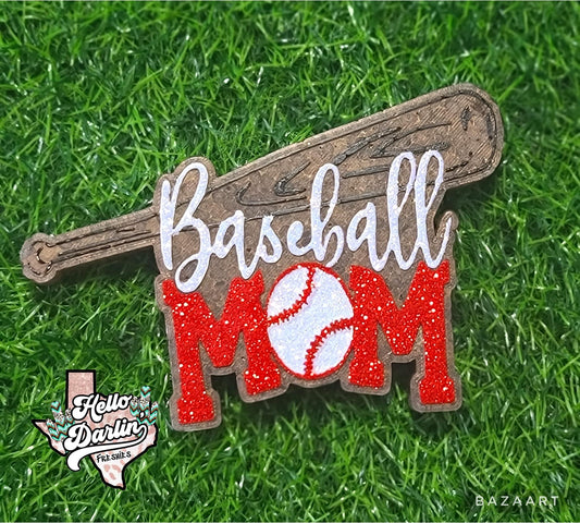 { Baseball mom } Silicone Mold