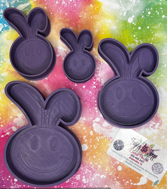 {face w ears } Silicone Mold