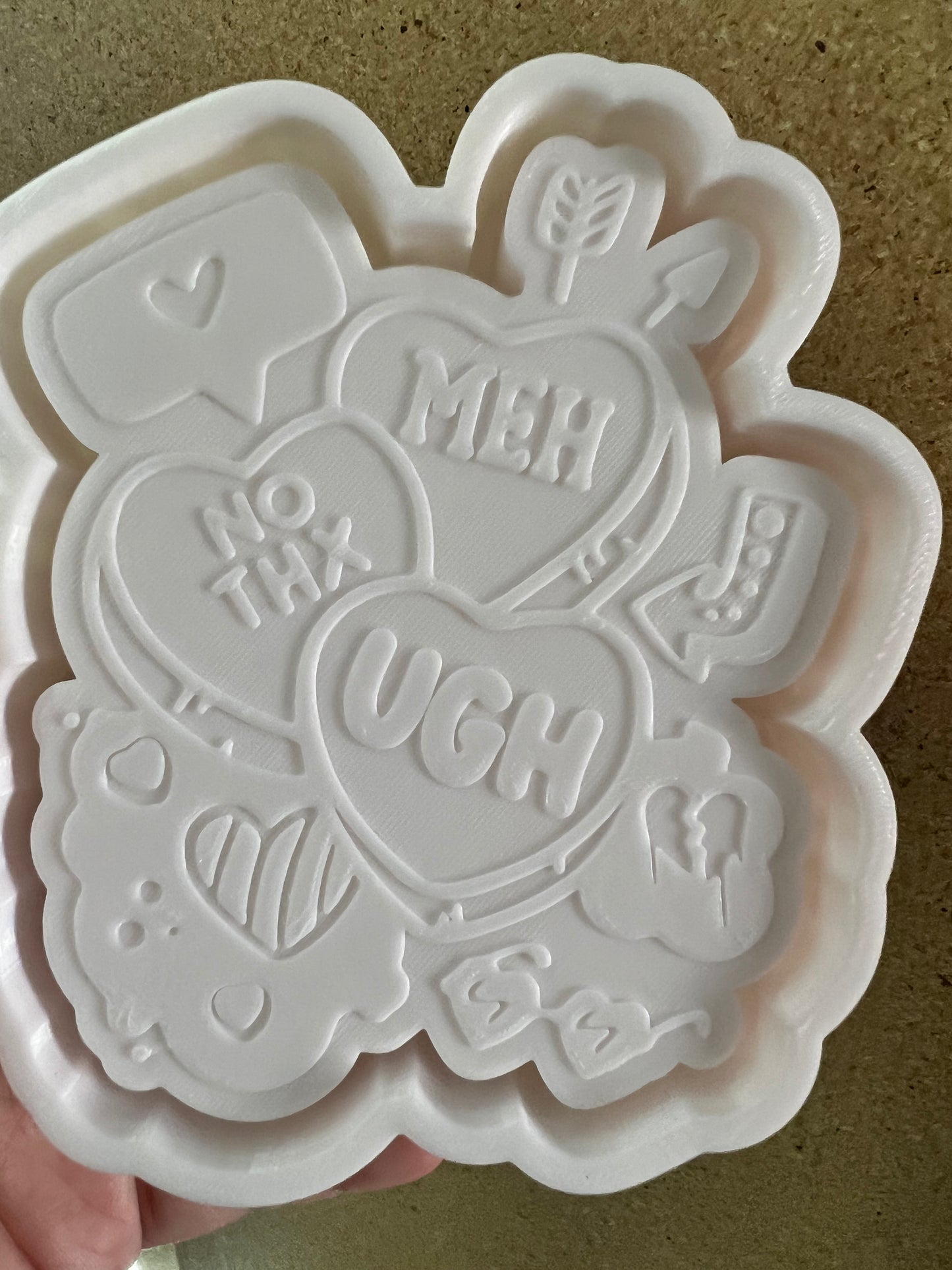 {meh no thanks} Silicone Mold