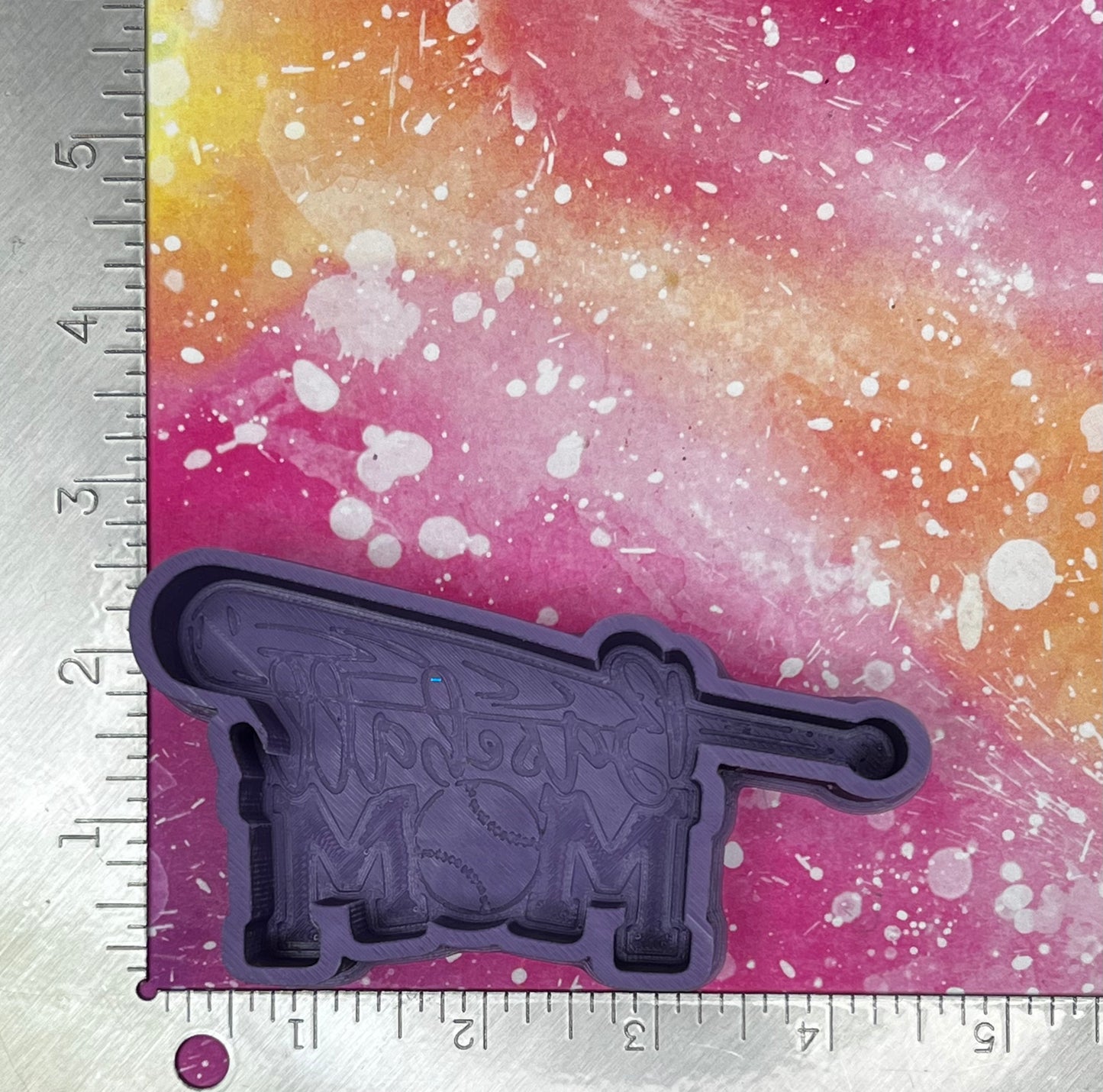{ Baseball mom } Silicone Mold