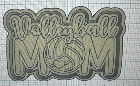 {volleyball mom} Silicone Mold