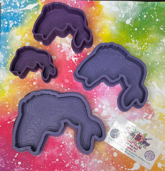 { Jumping bass } Silicone Mold