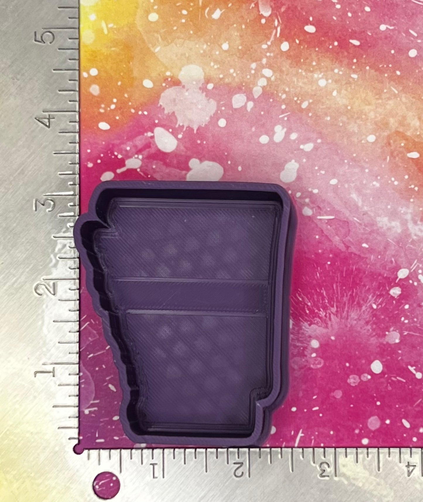 { Arkansas back the line } Silicone Mold