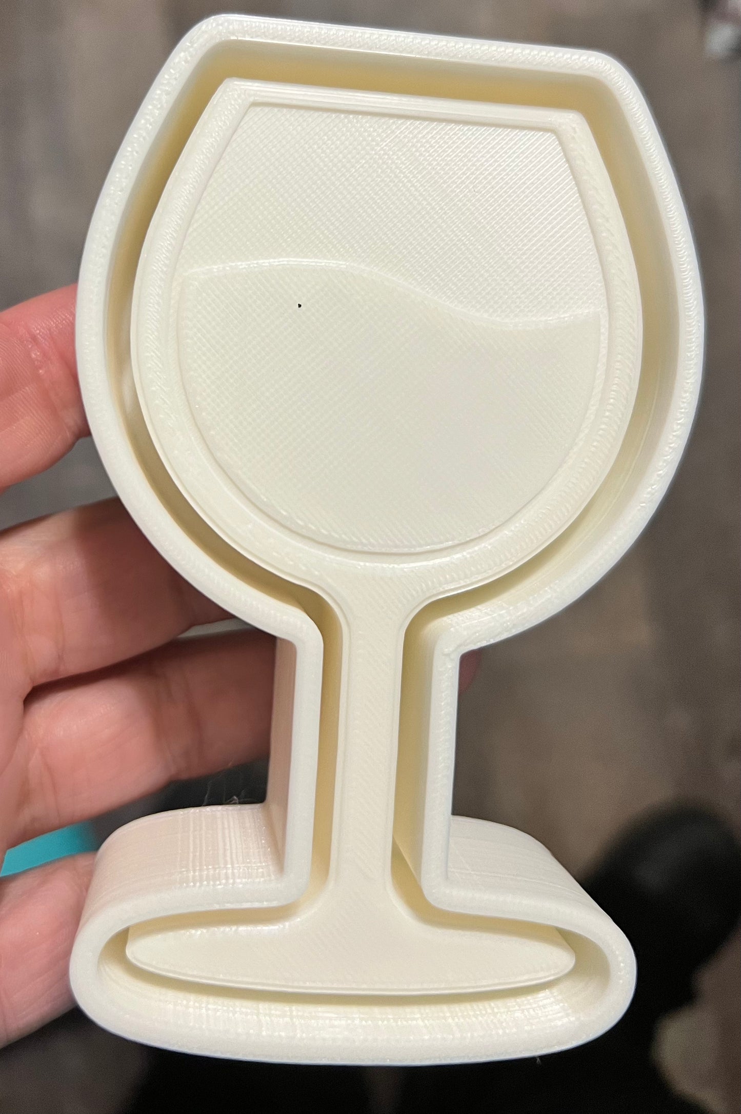 {wine glass} Silicone Mold