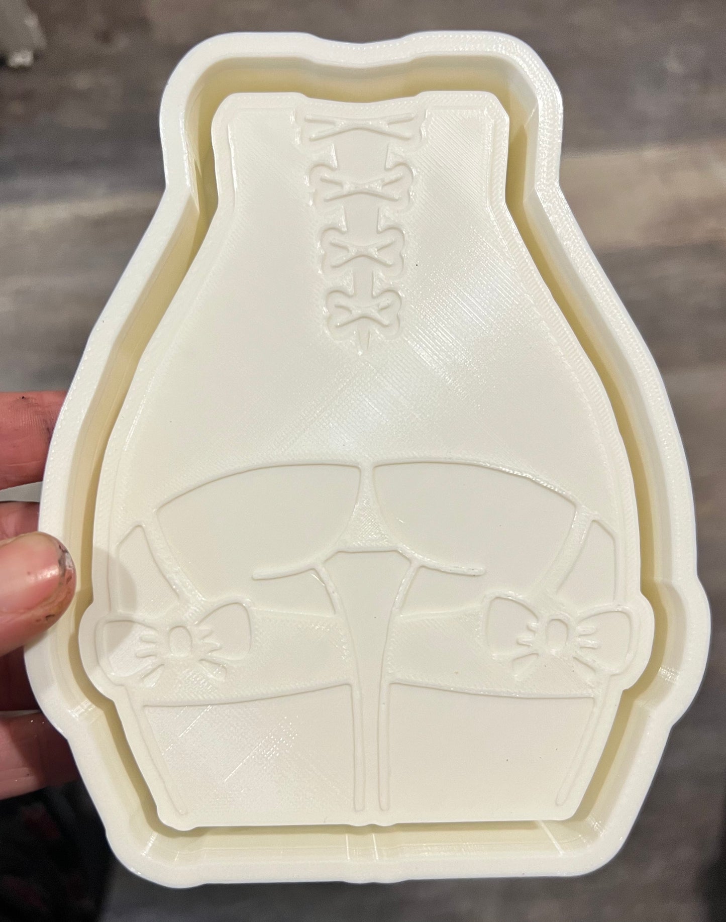 {Booty and bows} Silicone Mold