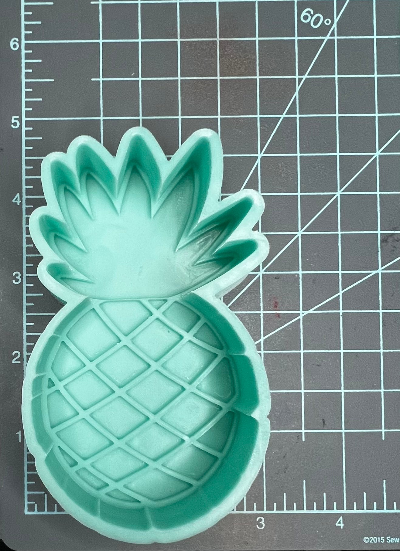 {Pineapple 1} Silicone Mold