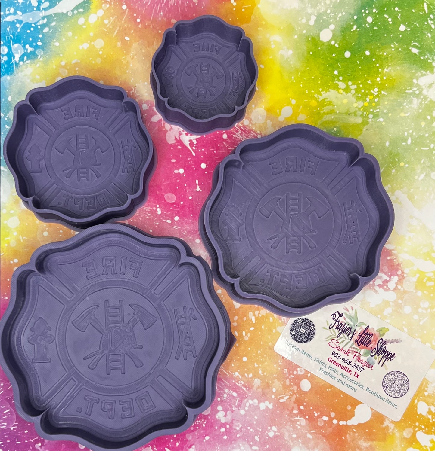 {Fire Dept} Silicone Mold