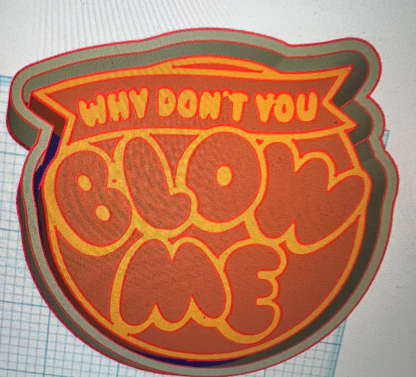 {blow} Silicone Mold