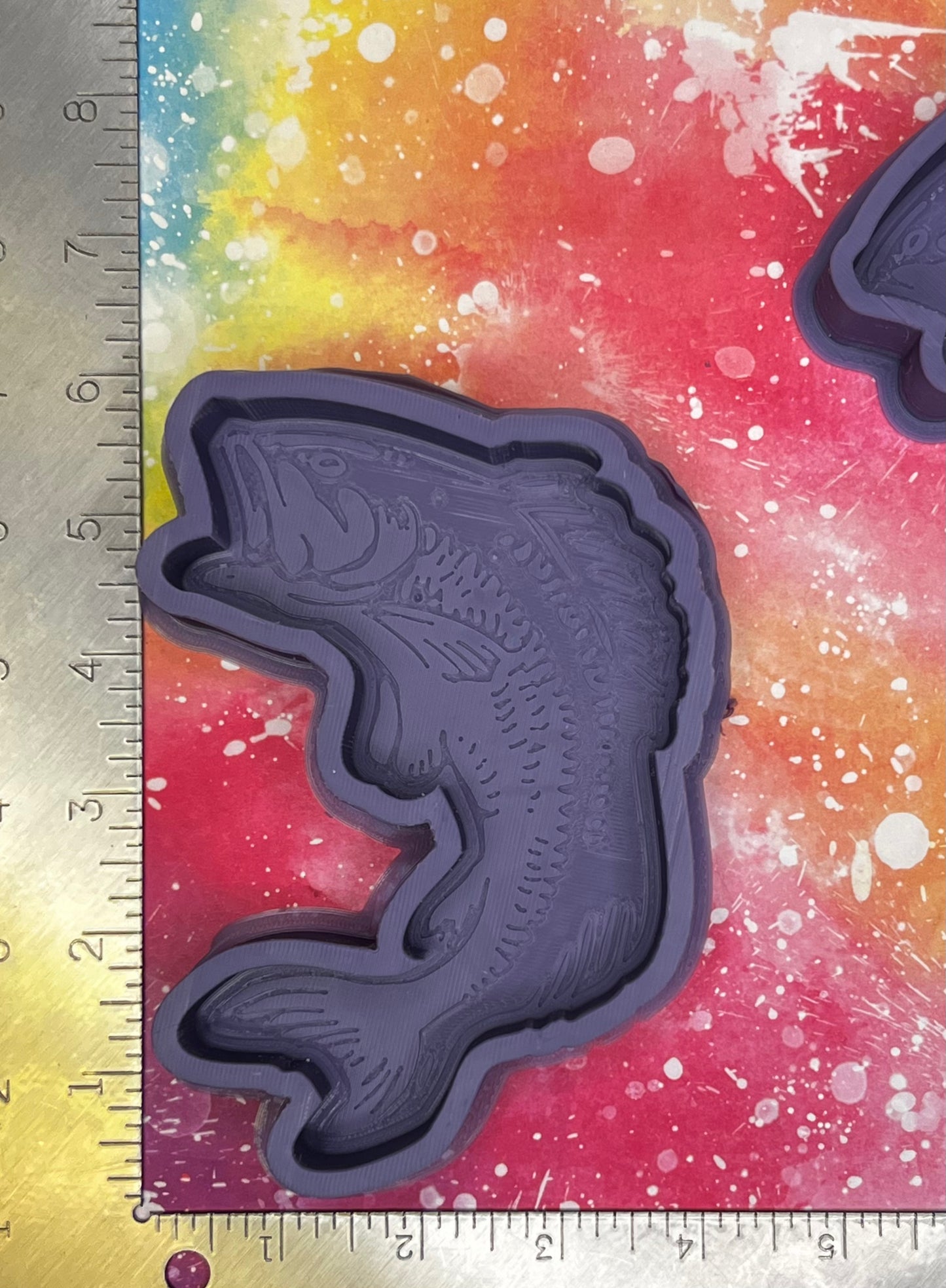 { Jumping bass } Silicone Mold