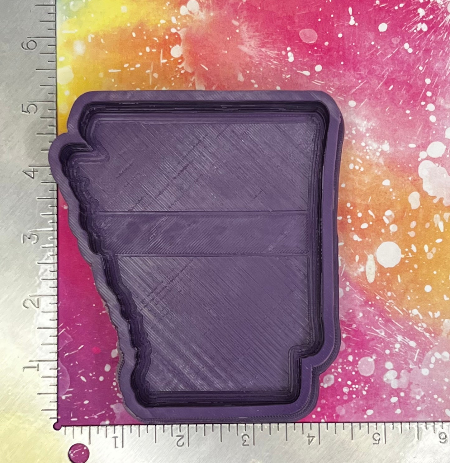{ Arkansas back the line } Silicone Mold
