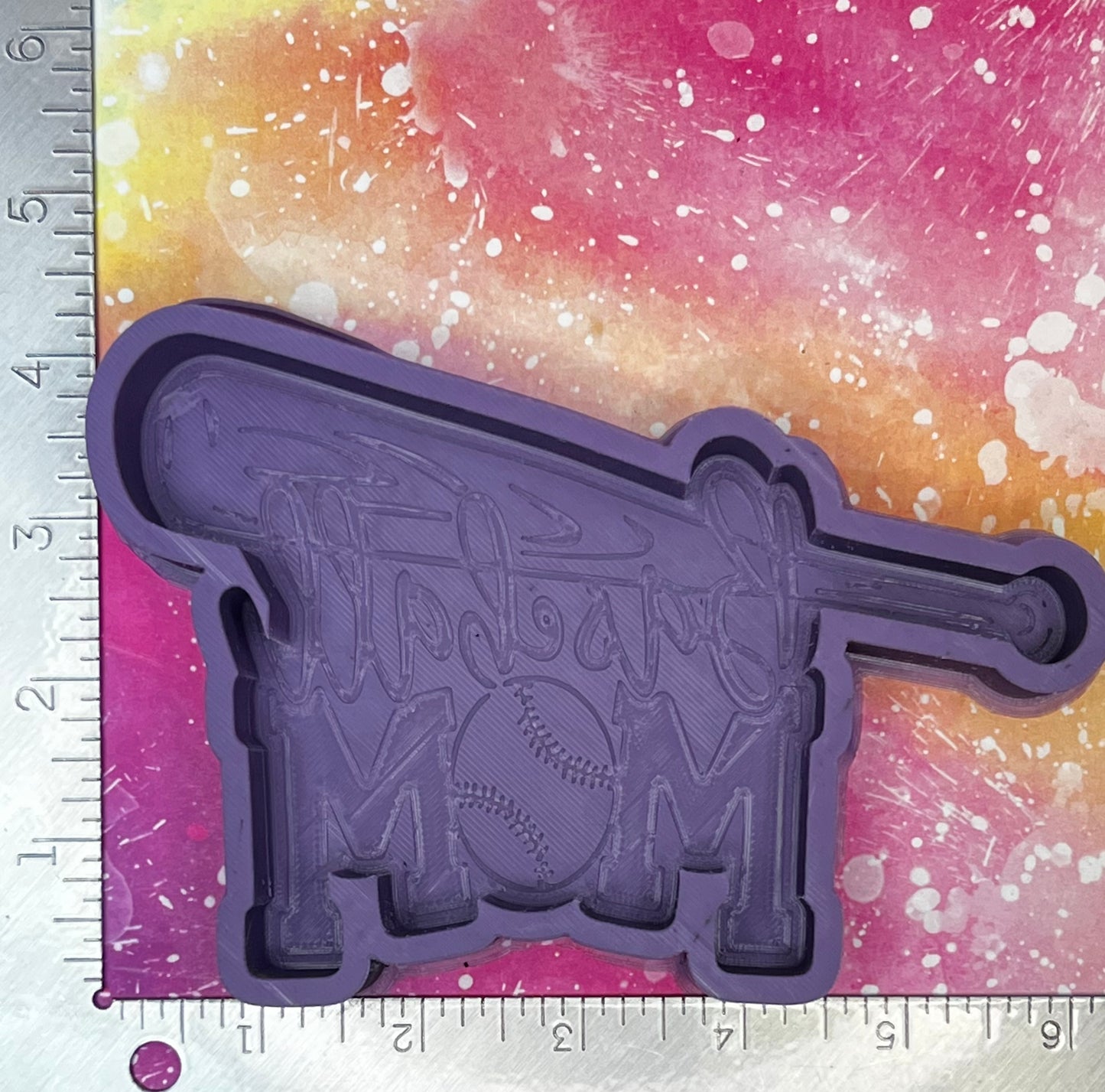 { Baseball mom } Silicone Mold