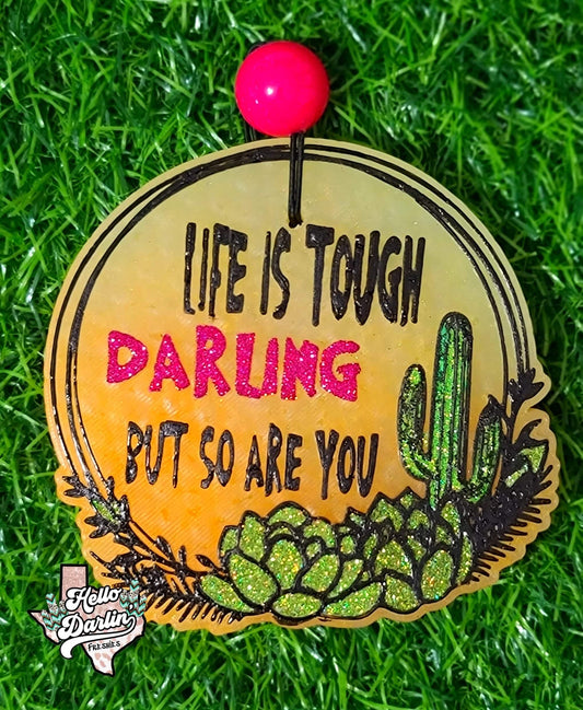 {Life is tough} Silicone Mold