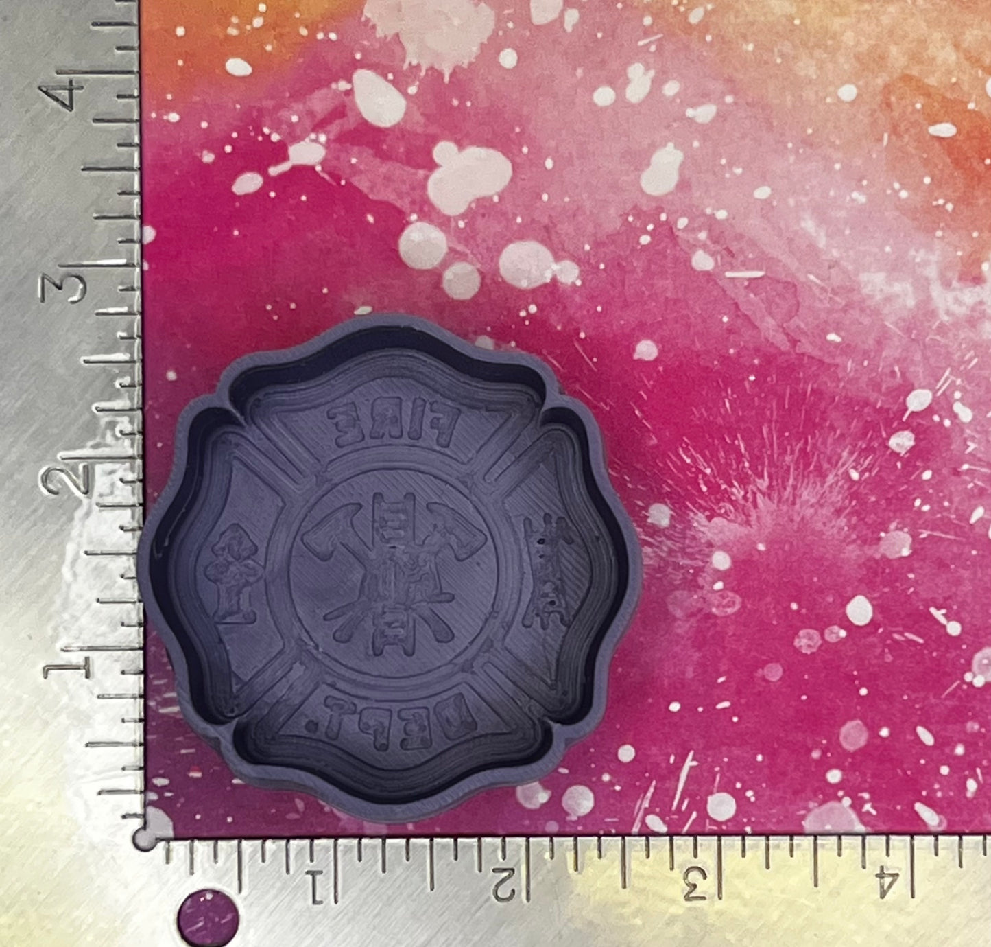 {Fire Dept} Silicone Mold