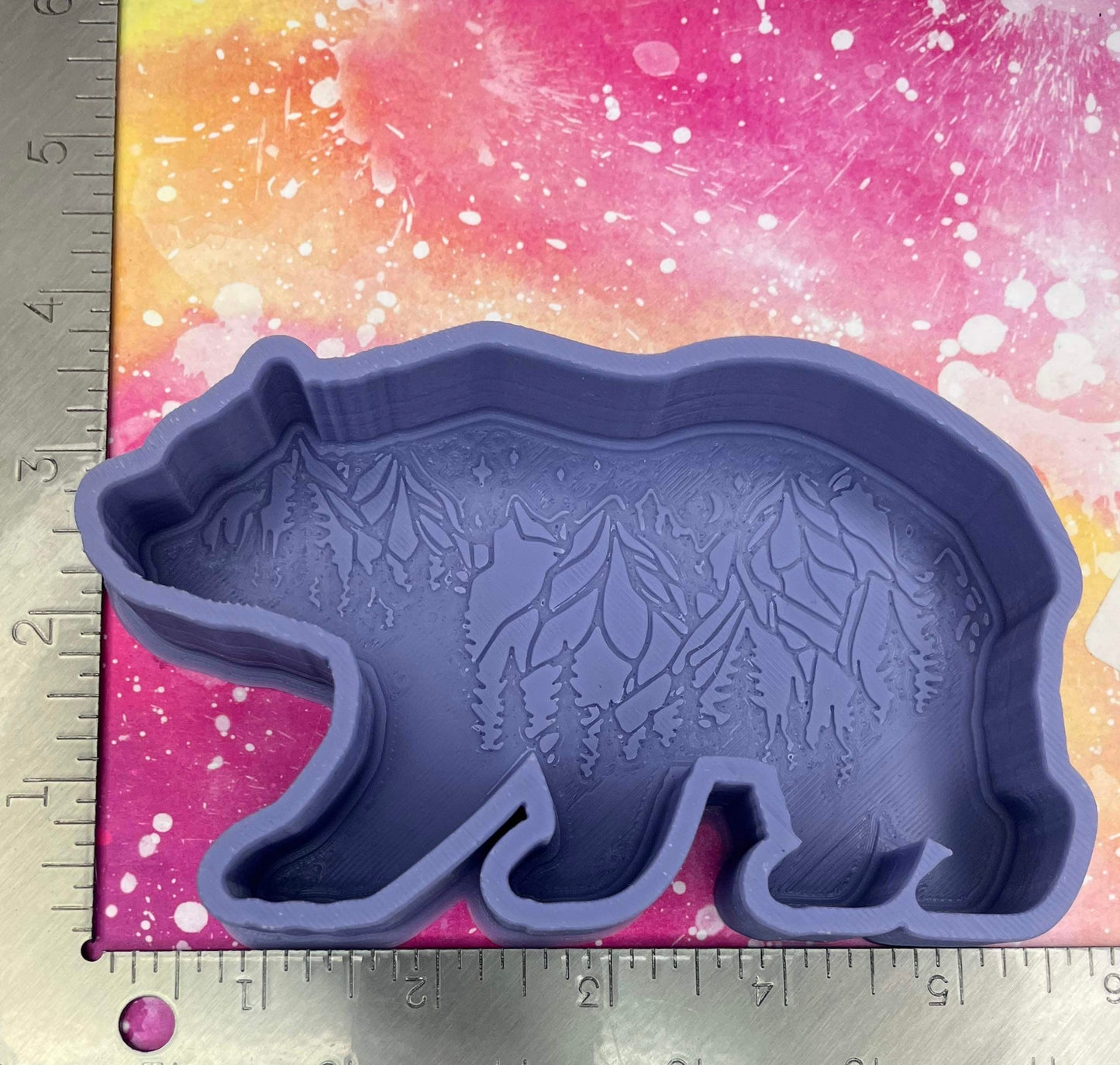 { Bear mountain } Silicone Mold