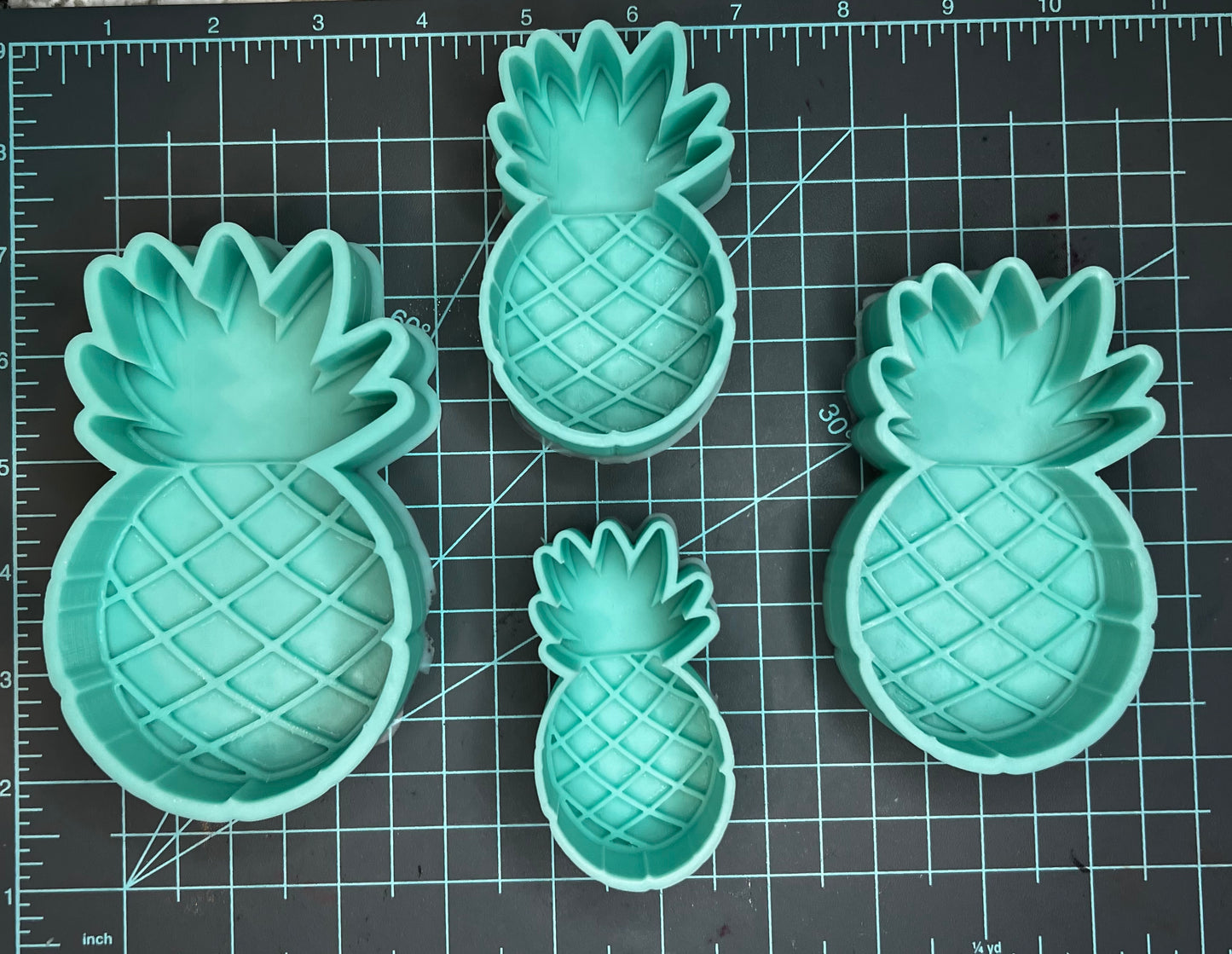 {Pineapple 1} Silicone Mold