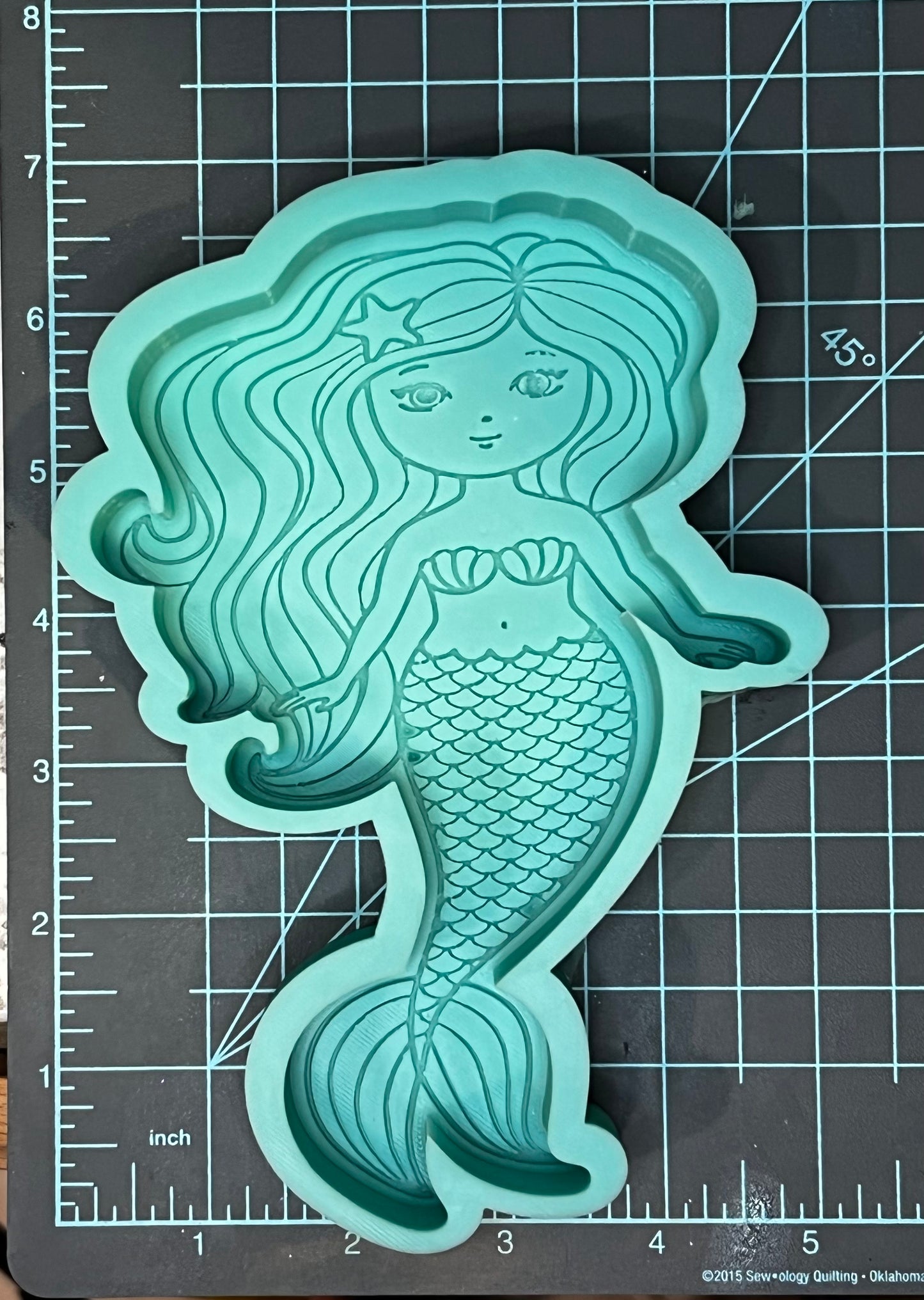 {Mermaid} Silicone Mold