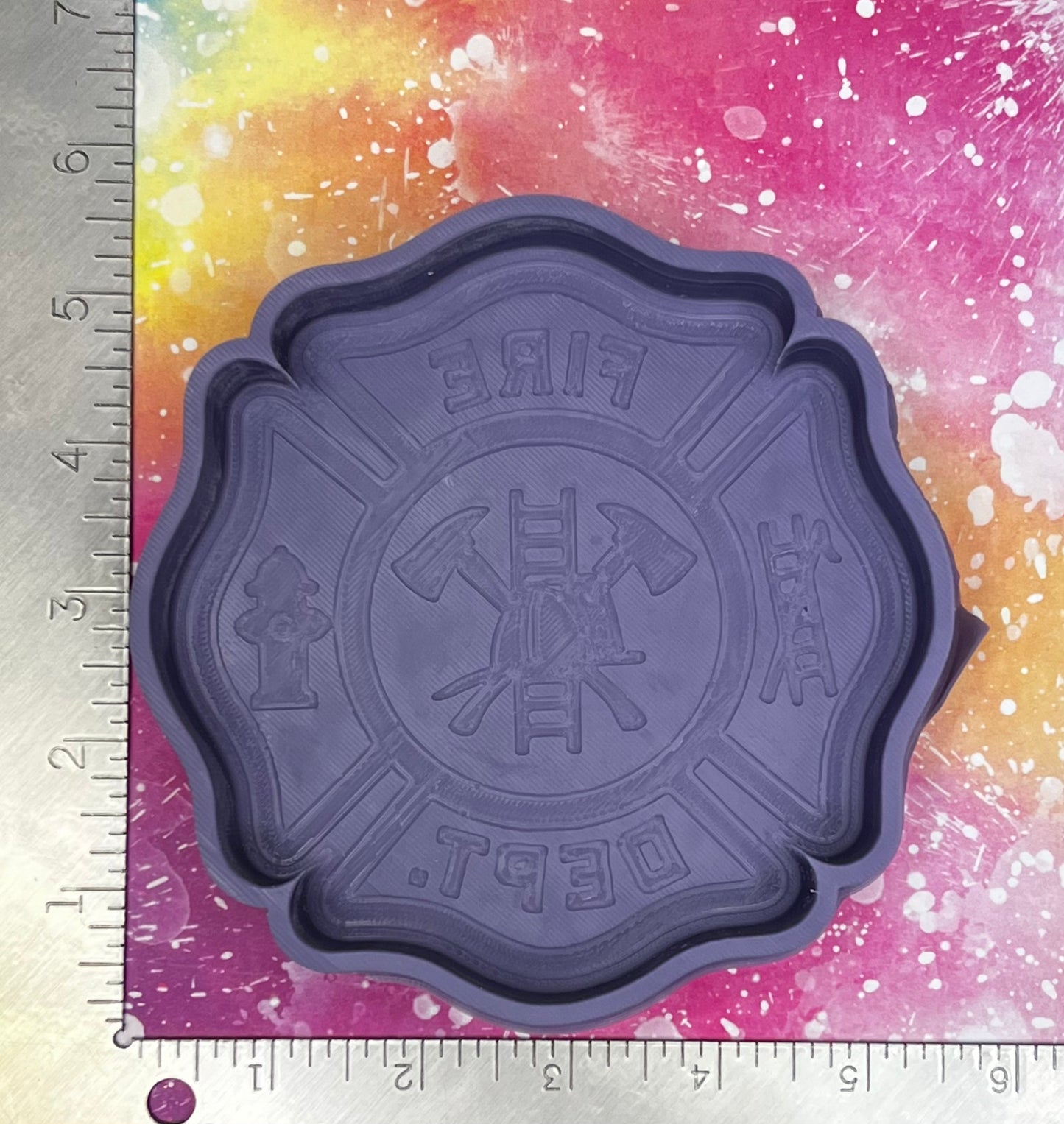{Fire Dept} Silicone Mold