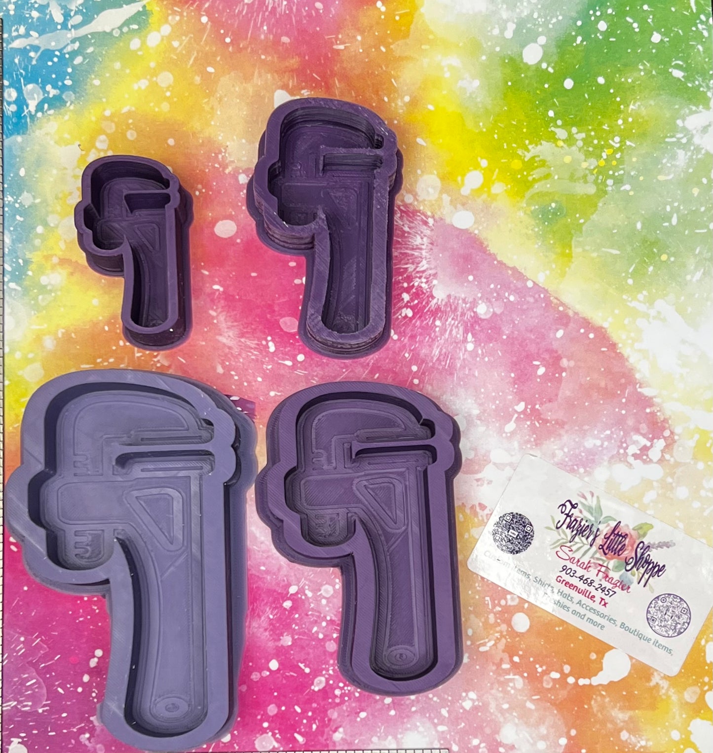 {Pipe Wrench} Silicone Mold