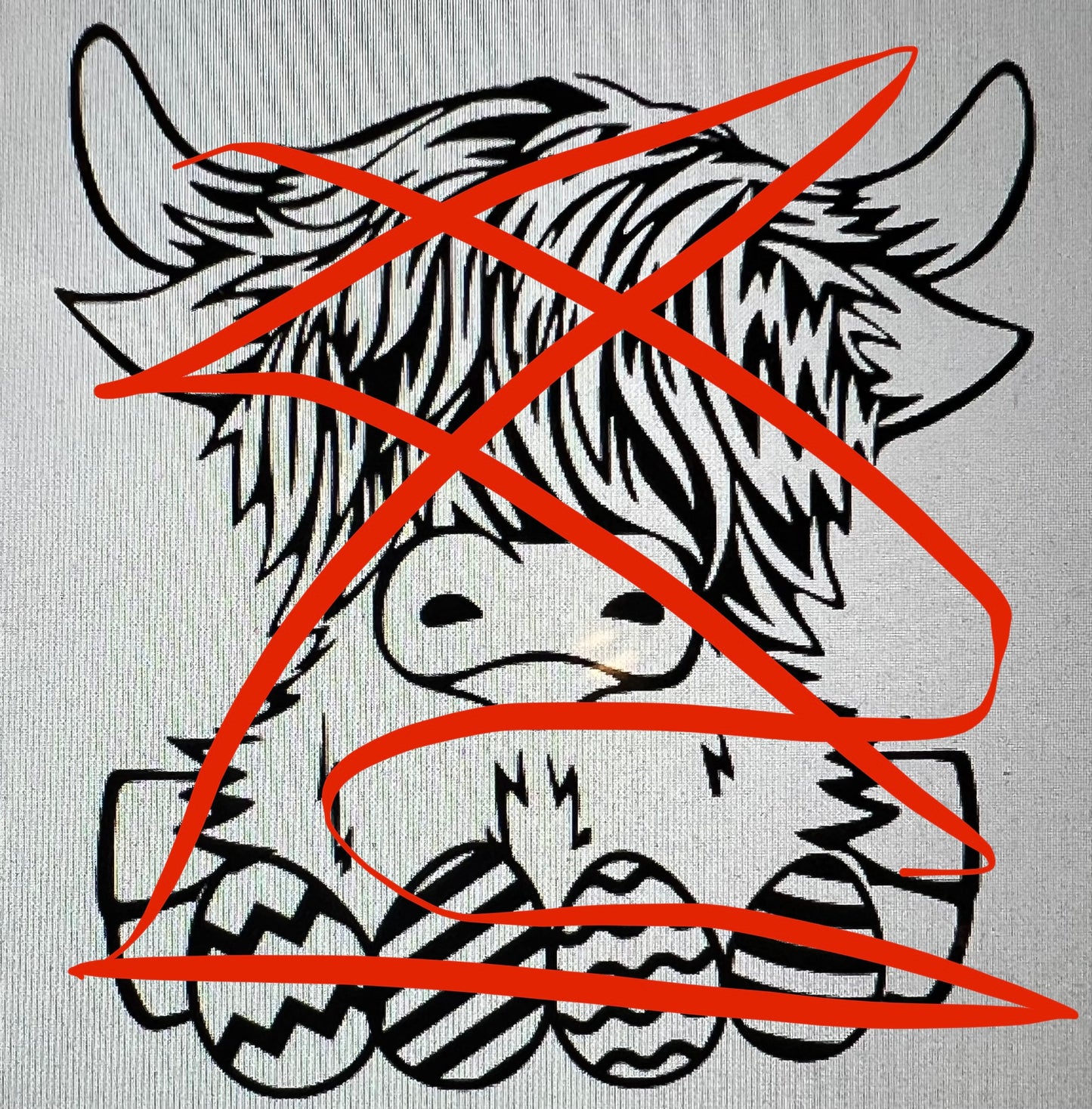 {Easter highland} Silicone Mold