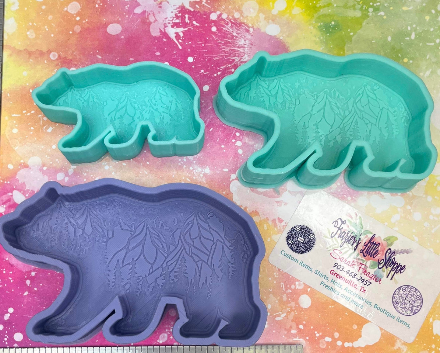 { Bear mountain } Silicone Mold