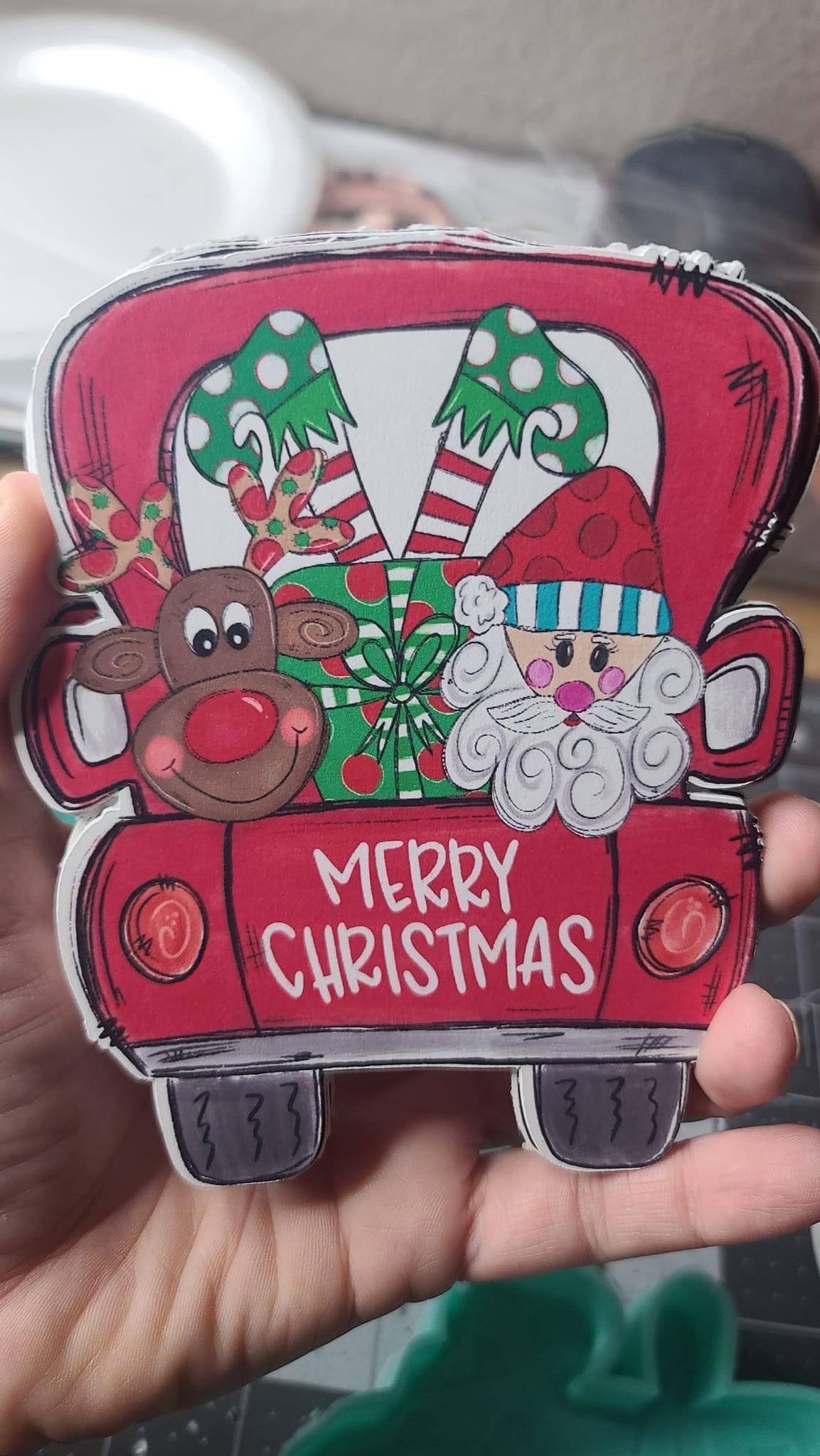 { Cardstock truck } Silicone Mold