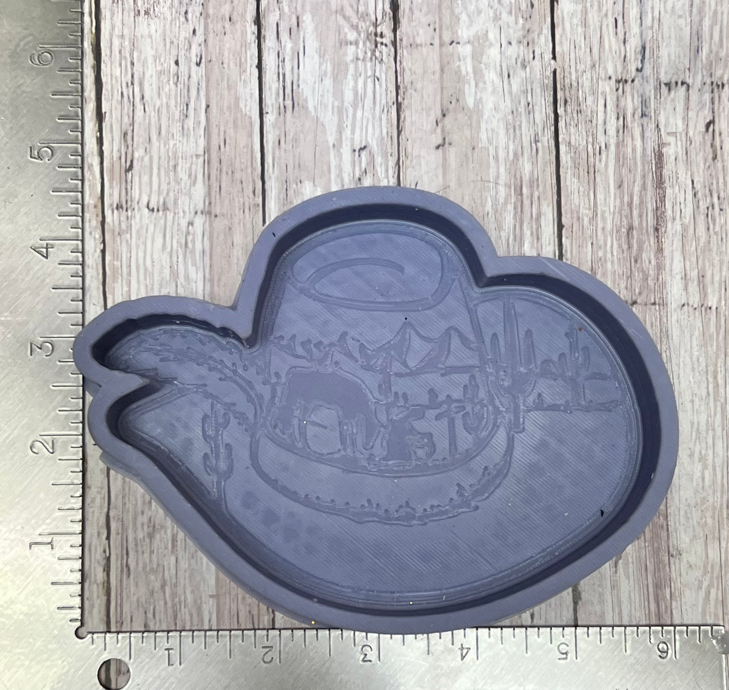 { Desert cowboy hat } Silicone Mold