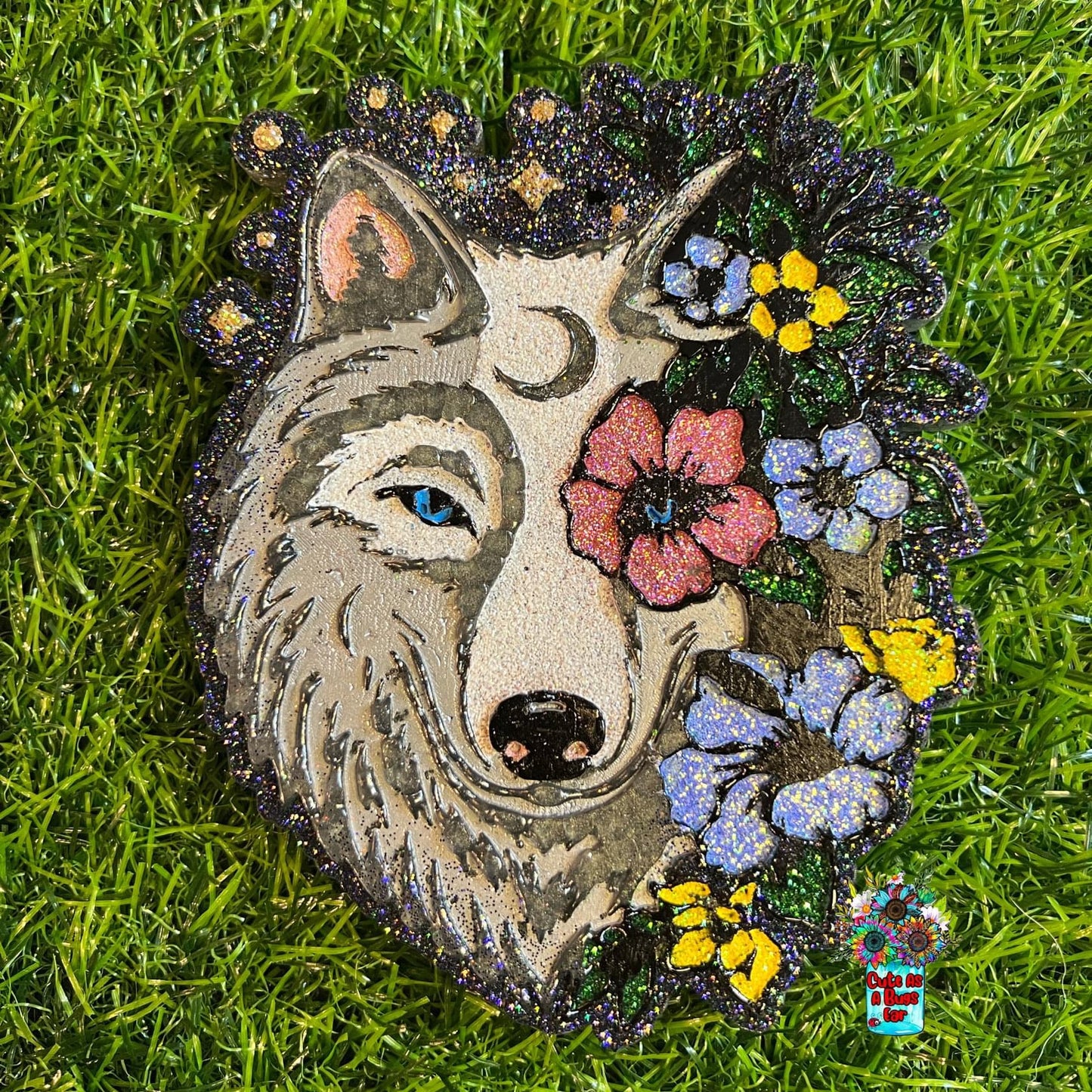 {Wolf Flower 2} Silicone Mold