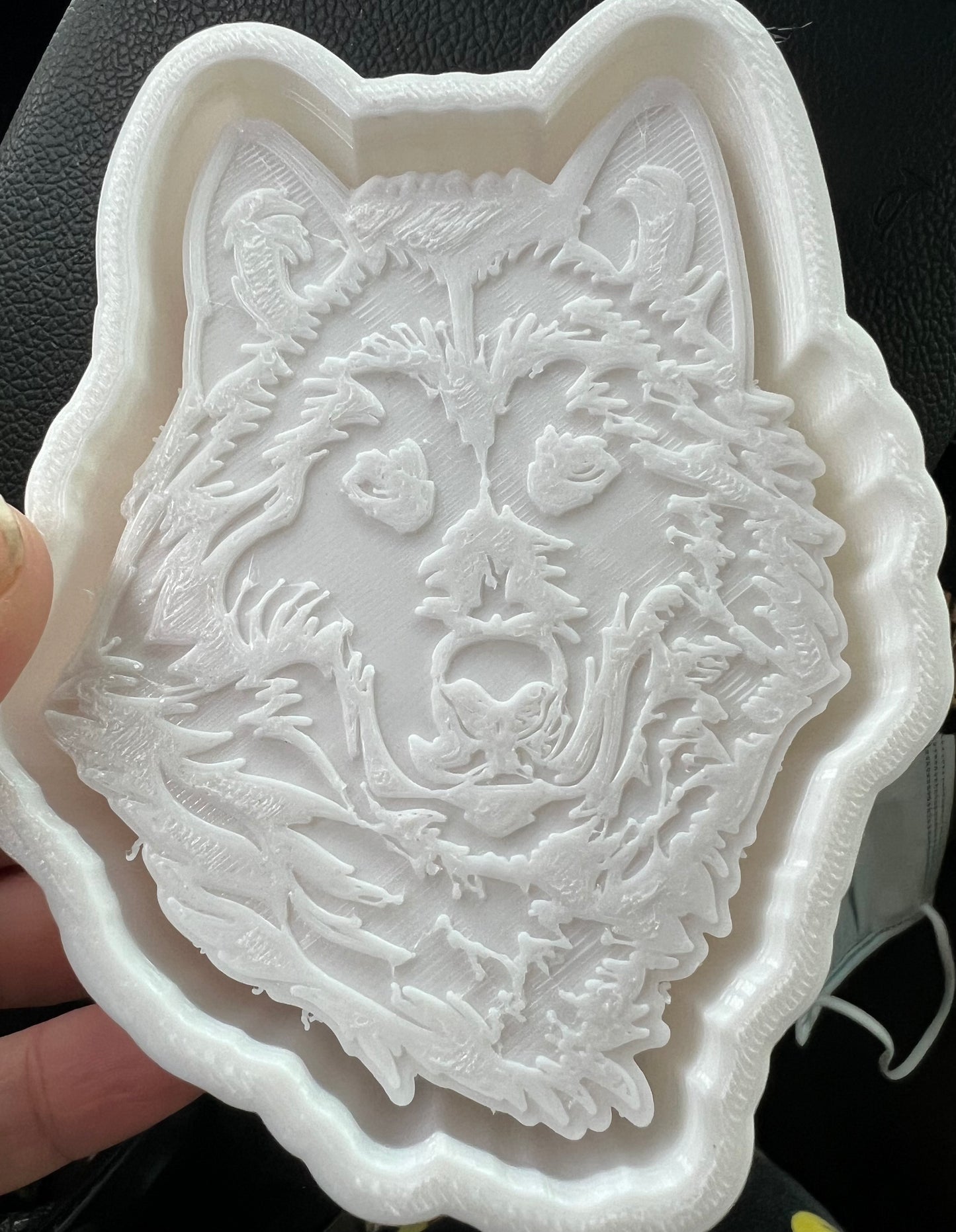 {Alaskan malamute} Silicone Mold