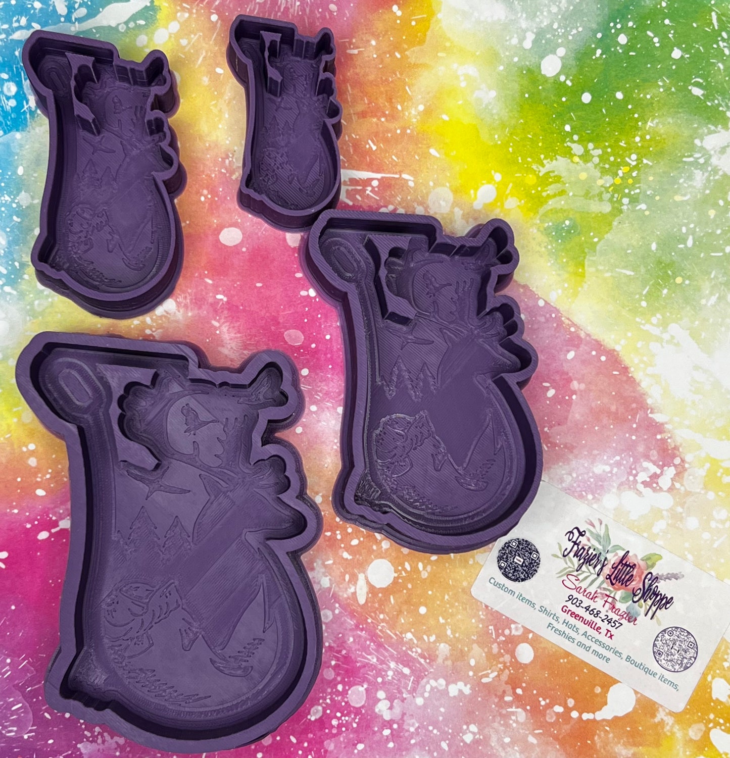 { Deer/fish hook } Silicone Mold