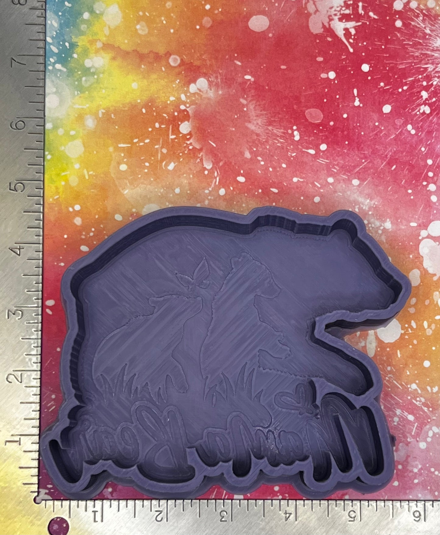 { Mama bear } Silicone Mold