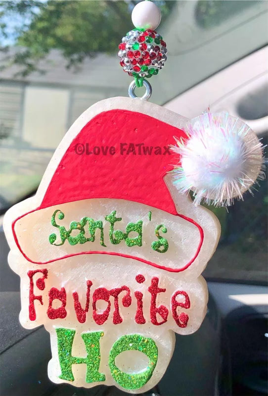 {Santa's Favorite Ho} Silicone Mold
