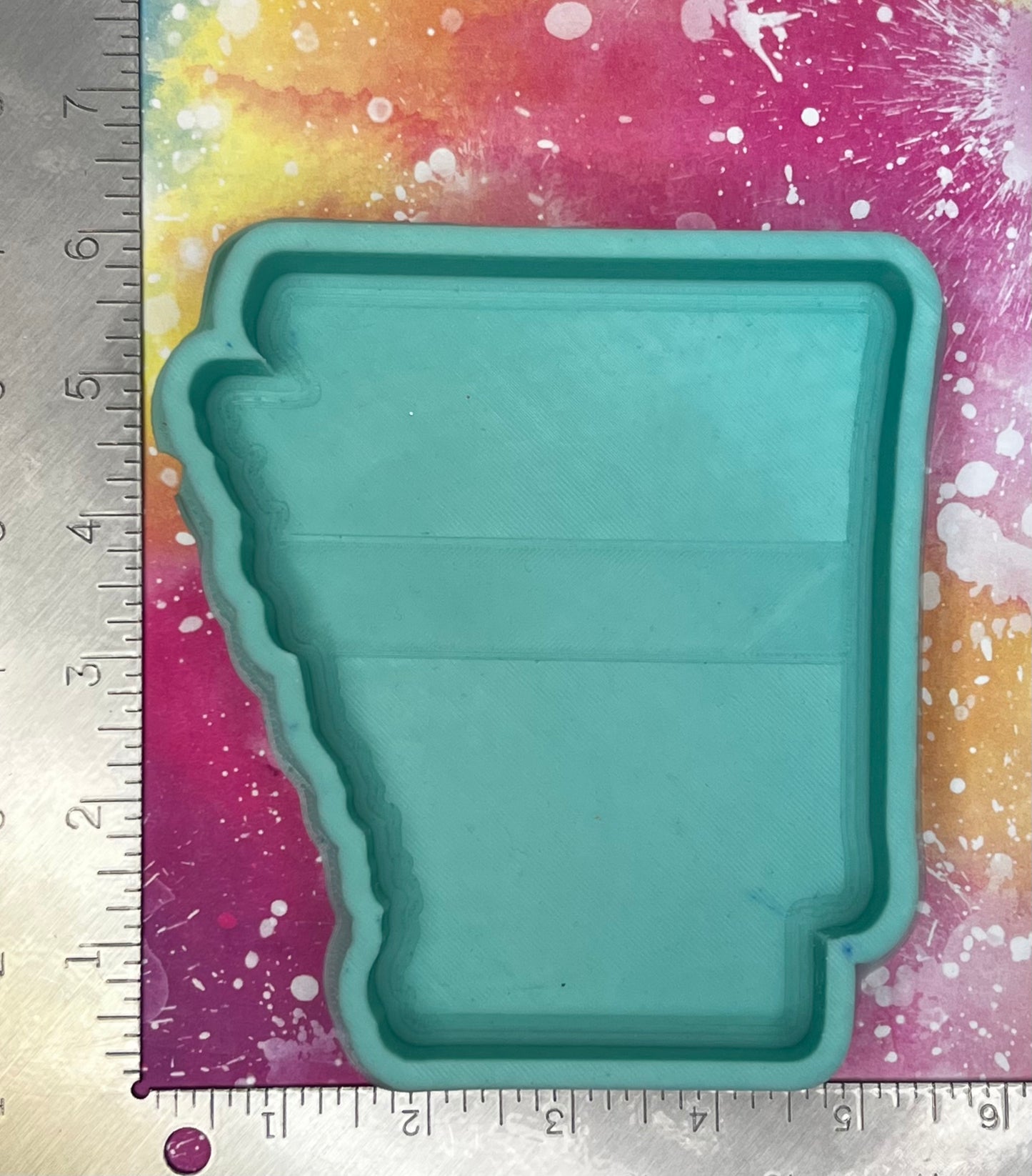 { Arkansas back the line } Silicone Mold