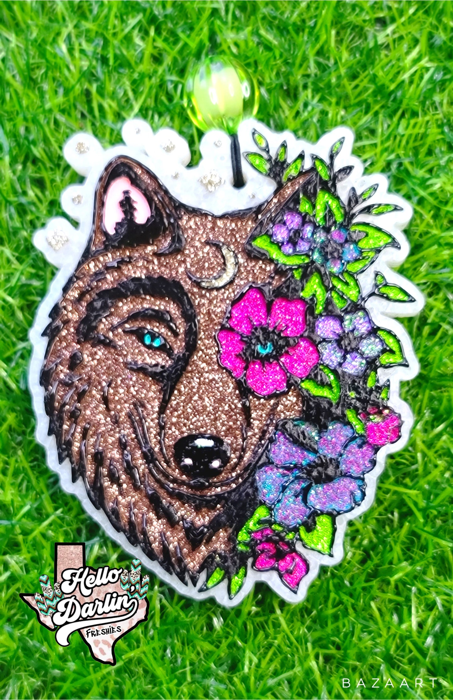 {Wolf Flower 2} Silicone Mold