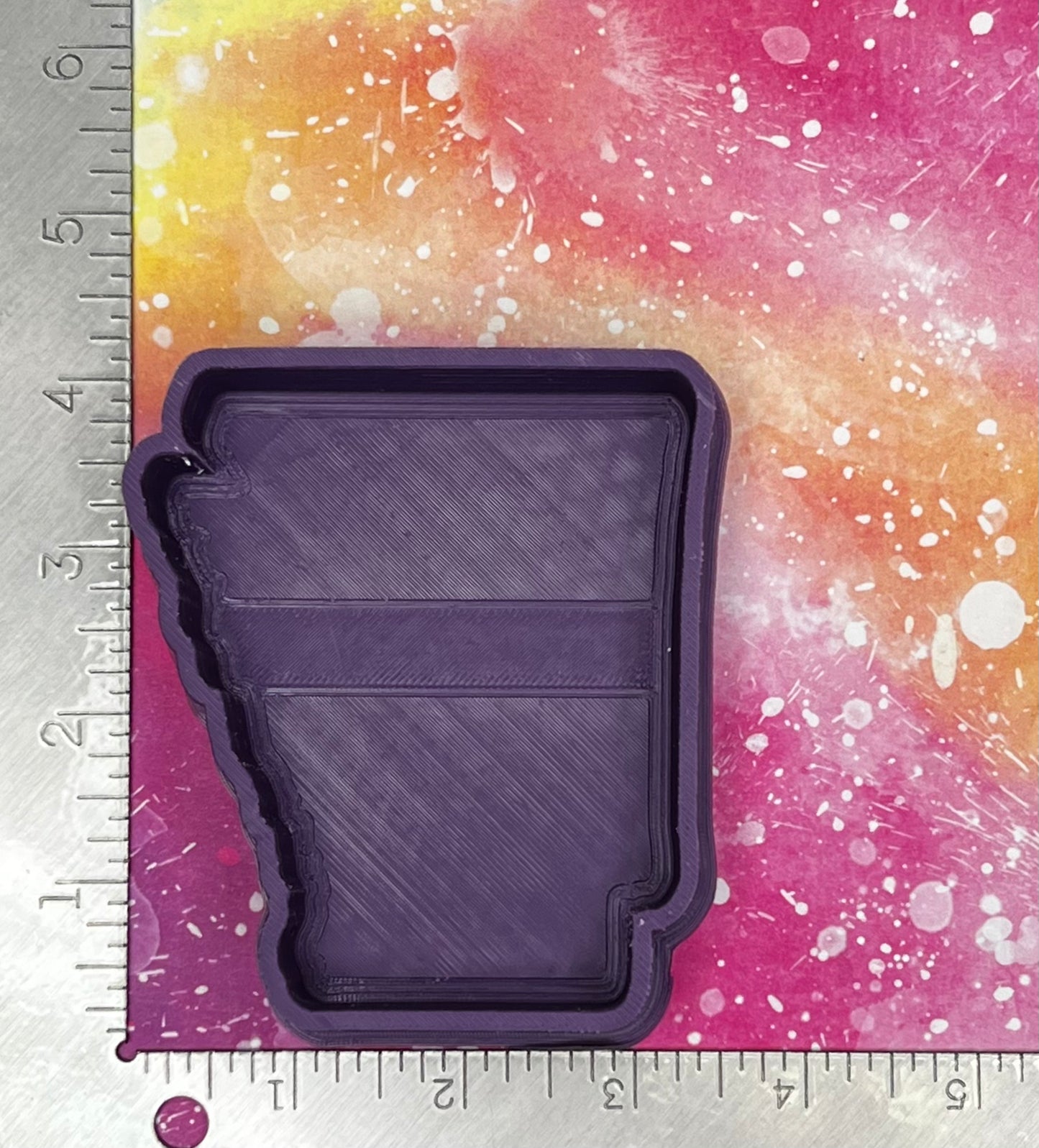 { Arkansas back the line } Silicone Mold