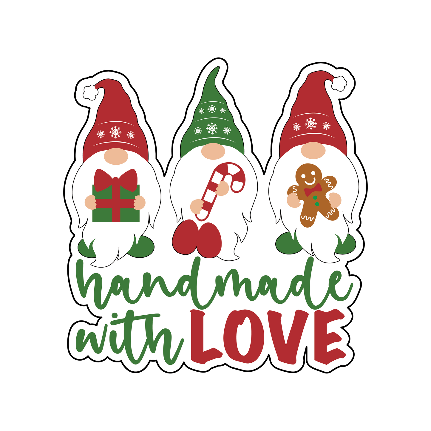Christmas small business stickers