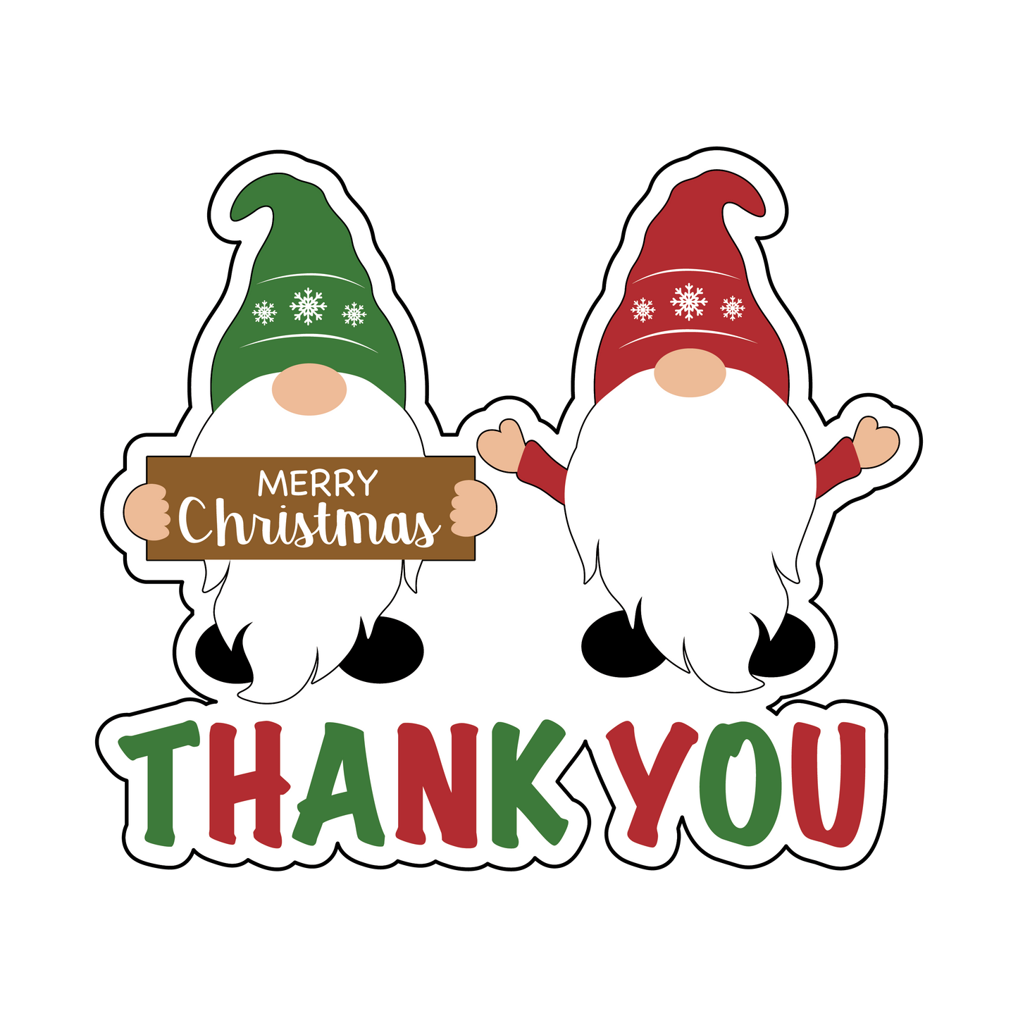 Christmas small business stickers
