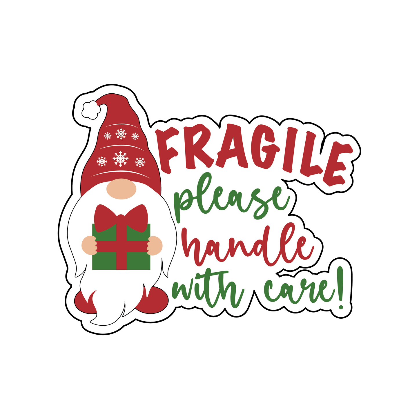 Christmas small business stickers