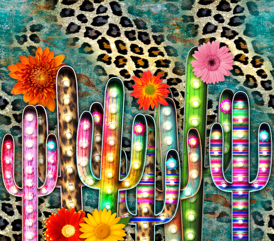 { Cactus } Sublimation Tumblers