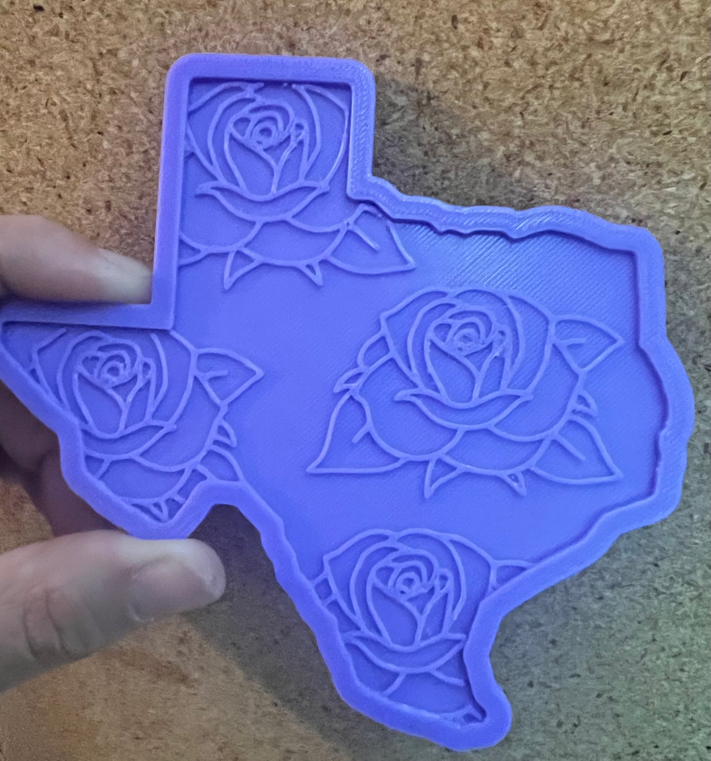 Large texas inserts silicone molds