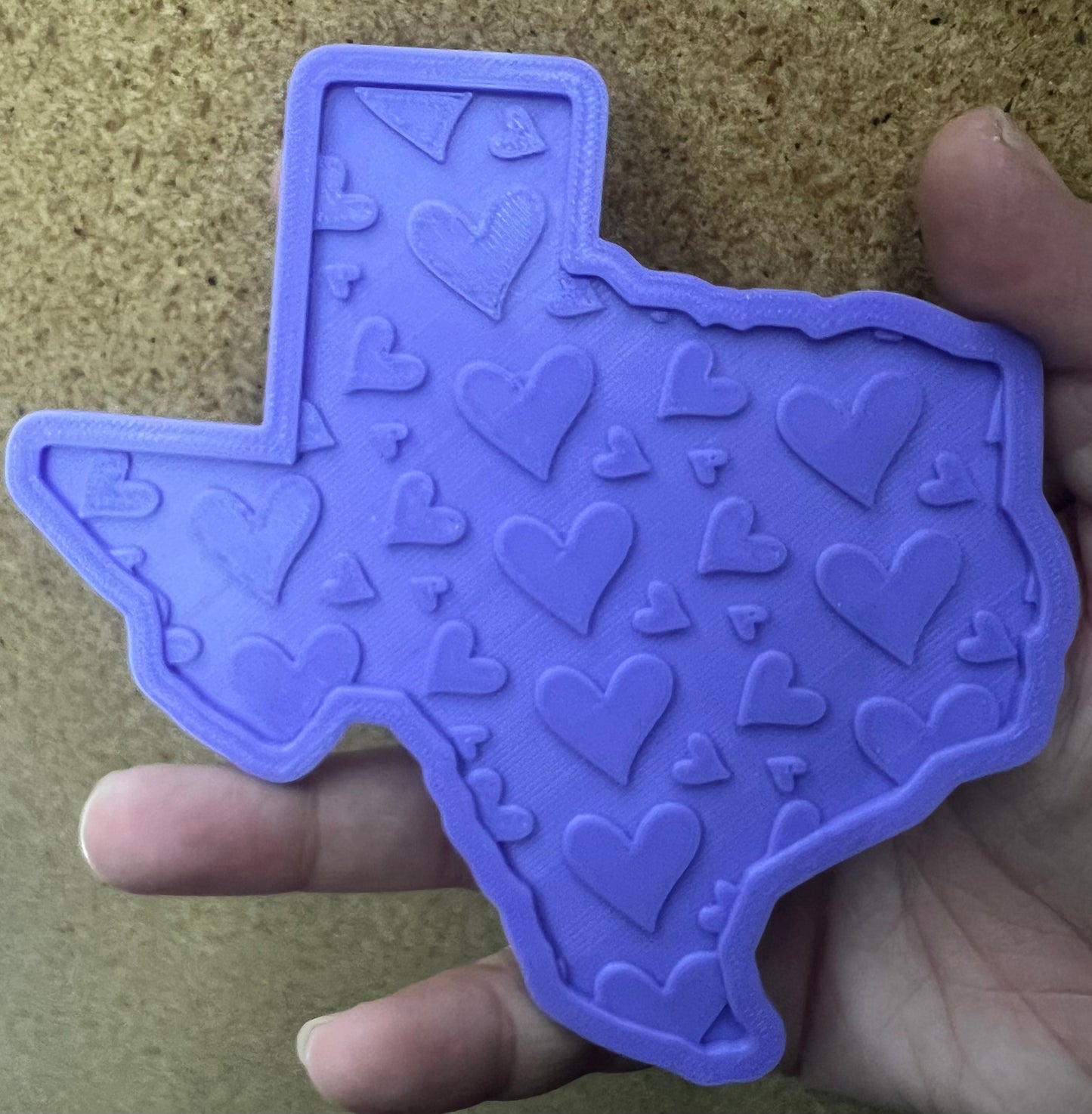 X Large texas inserts silicone molds