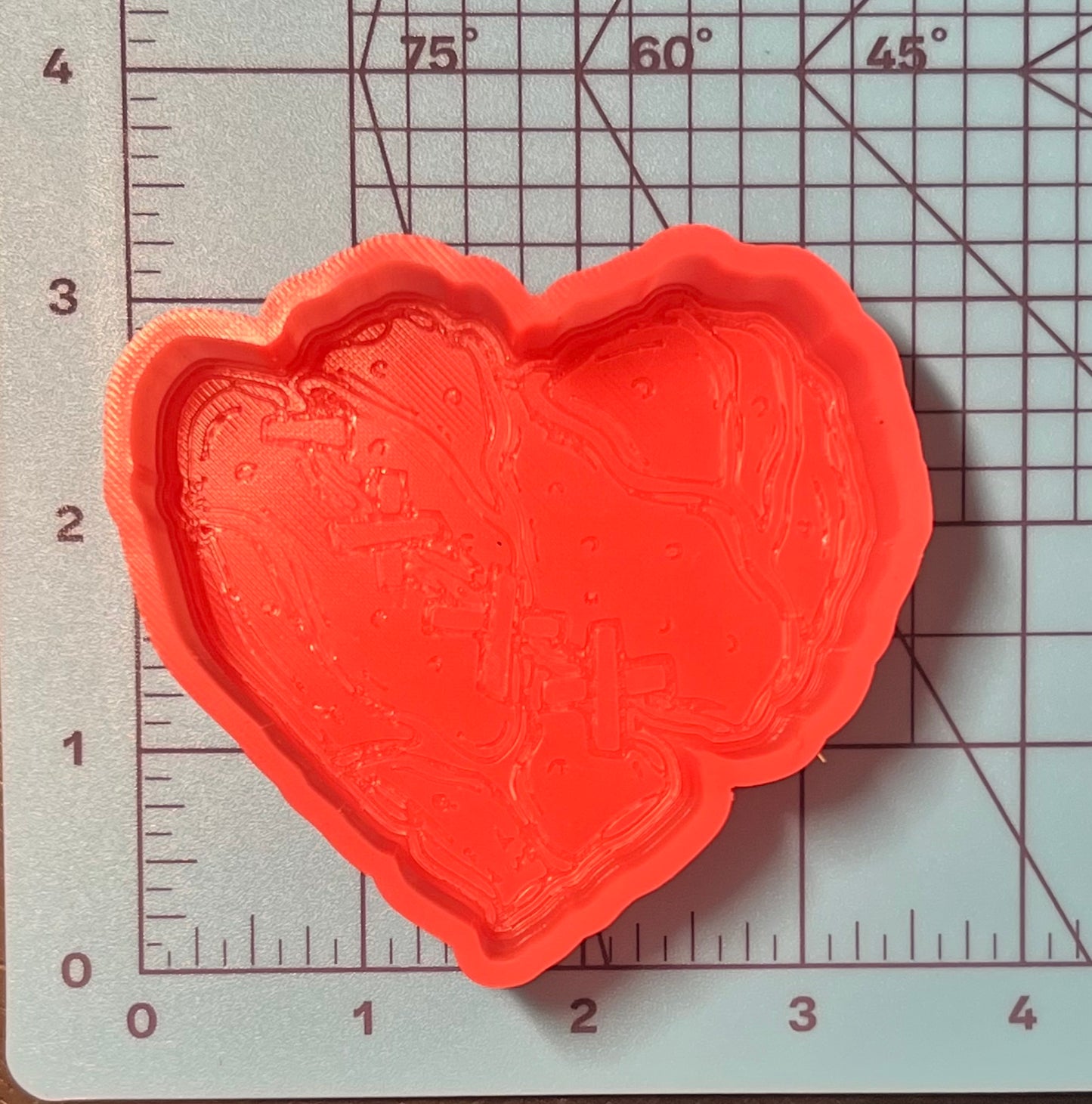 {broken zombie heart} Silicone Mold